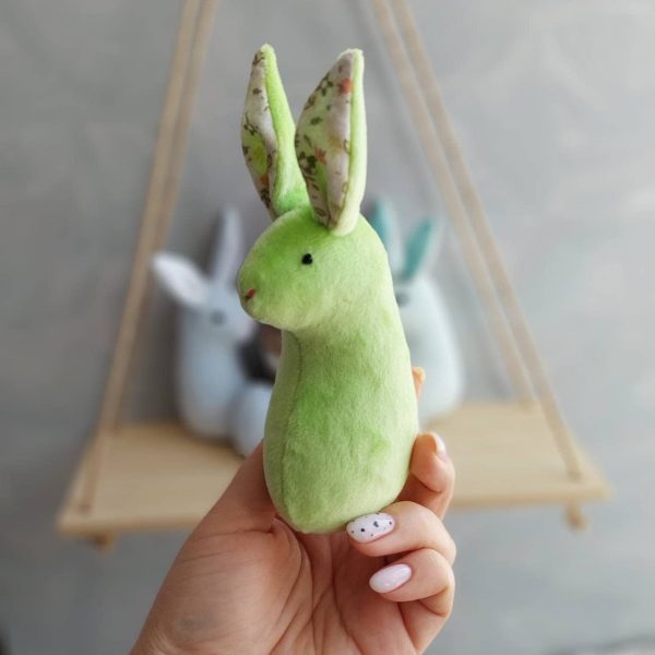 2-in-1 Easter bunny and egg pdf pattern sewing pdf tutorial cute stuffed rabbit pattern easy pattern easter home decor peeps bunny decor - Image 4