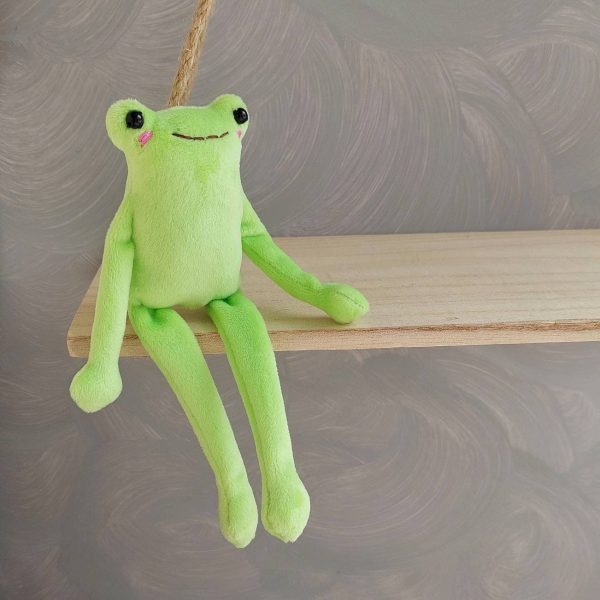 Cute frog Pdf pattern leggy frog sewing tutorial stuffed frog pattern easy pattern plushie pattern - Image 6