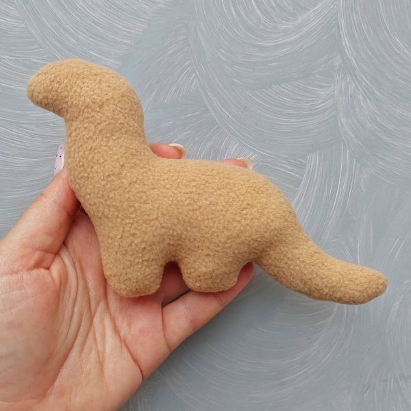 Easy Dino chicken nuggets Pdf pattern sewing tutorial cute stuffed dinosaur pattern dino gecor - Image 7