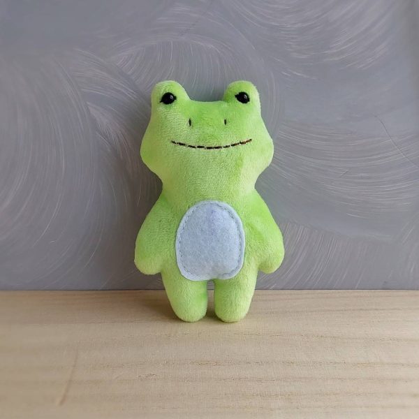 Frog 5" Pdf pattern, froggy sewing tutorial cute stuffed frog pattern, easy pattern, plushie pattern - Image 4