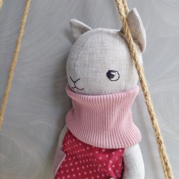 Cat sewing pattern, 12" stuffed cat doll with clothes, pdf tutorial, kitty pattern, eco toy, stuffed animal pattern, rag doll, easy pattern - Image 5