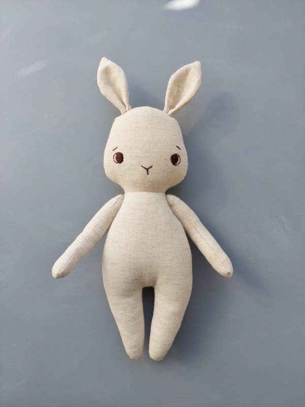 Cute stuffed bunny pattern with clothes pdf pattern and tutorial, rabbit pattern, easter bunny, stuffed animal pattern, easy pattern - Image 10