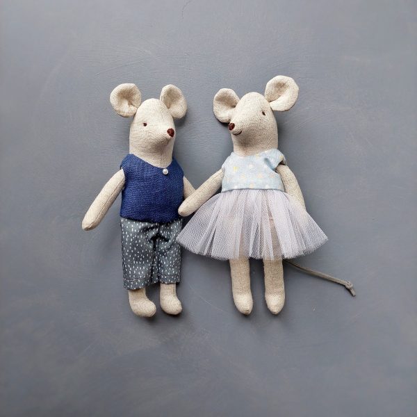 6" Mouse pattern and tutorial, mouse with clothes pattern, eco toy sewing pattern, stuffed animal pattern, easy pattern - Image 8