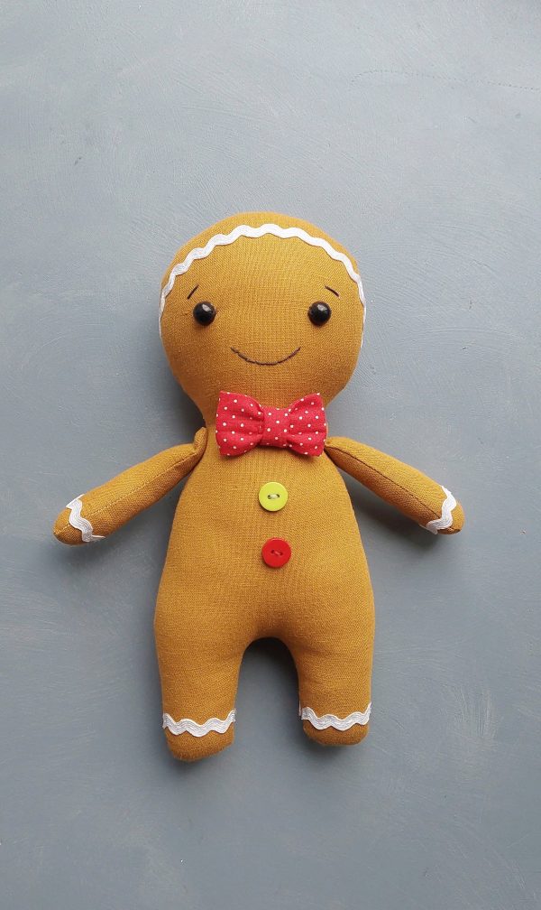 Gingerbread man&snowman pattern and tutorial, Christmas pattern, toy sewing pattern, stuffed doll pattern, easy pattern - Image 6
