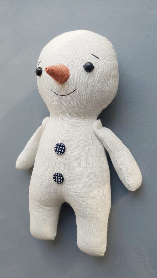 Gingerbread man&snowman pattern and tutorial, Christmas pattern, toy sewing pattern, stuffed doll pattern, easy pattern - Image 2