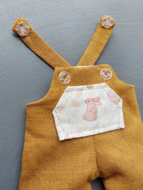 6" Bunny pattern and tutorial, 2 in 1 bunhy with clothes pattern, eco toy sewing pattern, stuffed animal pattern, easy pattern - Image 3
