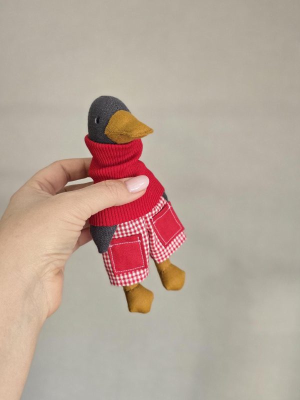 Goose pattern and tutorial, geese with clothes pattern, eco toy sewing pattern, stuffed animal pattern, easy pattern - Image 6