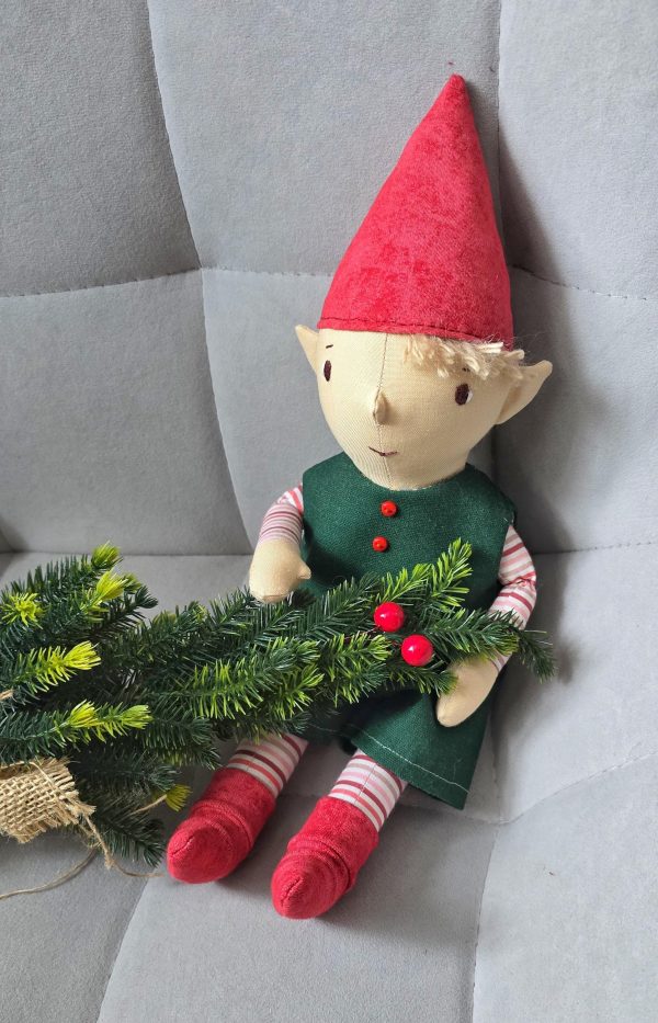 Christmas Elf pattern and tutorial, 12" Elf pattern, toy sewing pattern, stuffed doll pattern, easy pattern - Image 9
