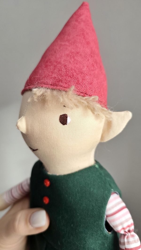 Christmas Elf pattern and tutorial, 12" Elf pattern, toy sewing pattern, stuffed doll pattern, easy pattern - Image 4